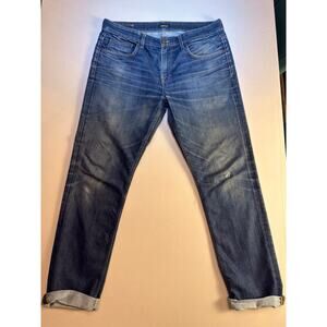 DSTLD Cigarette Dark Wash Jeans — 34/32